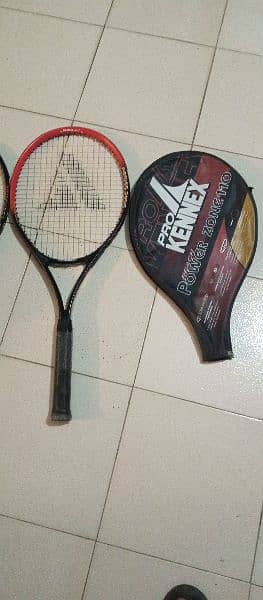 Wilson Dunlop & Kennex Tennis Rackets. 1