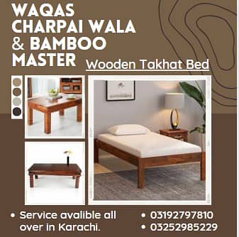 takhat/wooden takhat/takhat bed sale in karachi/bench /wooden table 6