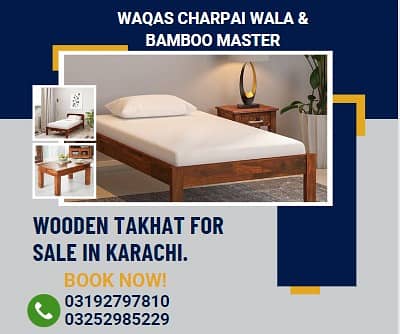takhat/wooden takhat/takhat bed sale in karachi/bench /wooden table 2