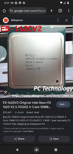 xeon e5 1620 v2 processor