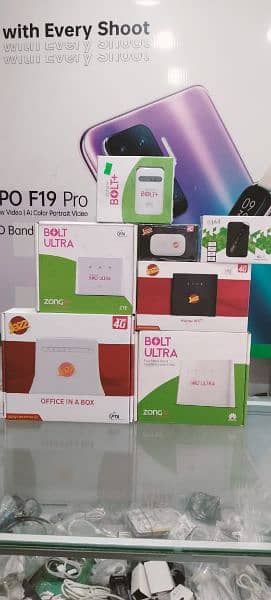 ZONG BOLT PLUS BOLT ULTRA ROUTER JAZZ 4G DEVICES 4G ROUTER AVAILABLE 4