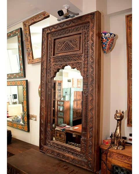 Mirror frame/ Wooden frames/ Antique frames Swati frame Chinoty fram 0
