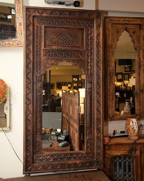 Mirror frame/ Wooden frames/ Antique frames Swati frame Chinoty fram 1