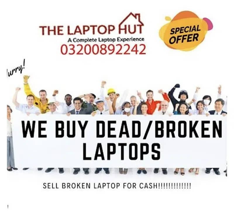 LAPTOP HUT | New Offer | 16-GB | 1-TB Supported | 6 Months WARRANTY 18