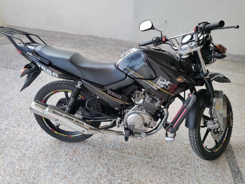 Yamaha ybr 125g black 2021 0