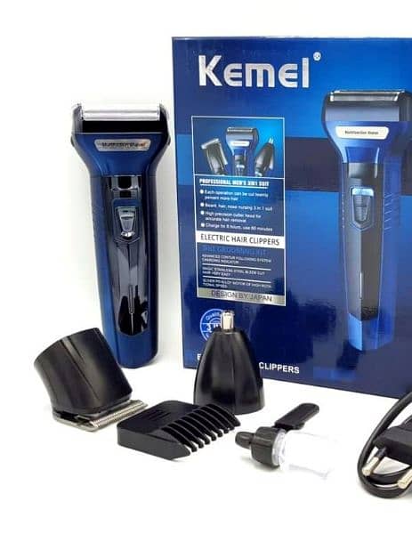 Dingling Trimmer beard hair straightener Kemei Shaver Shaving Machine 15