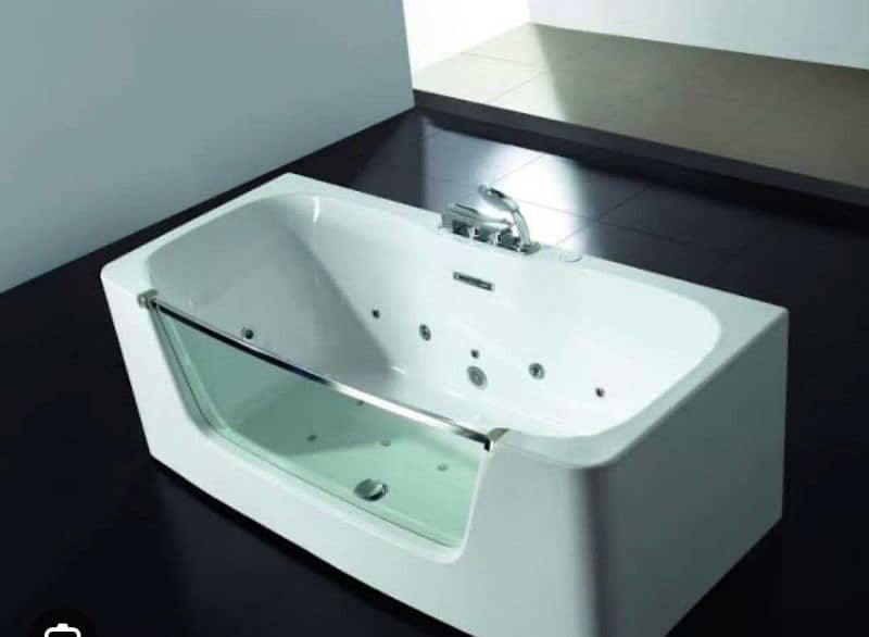 freestanding tub / Jacuuzi / Pvc and Corian  vanities. cladding 4