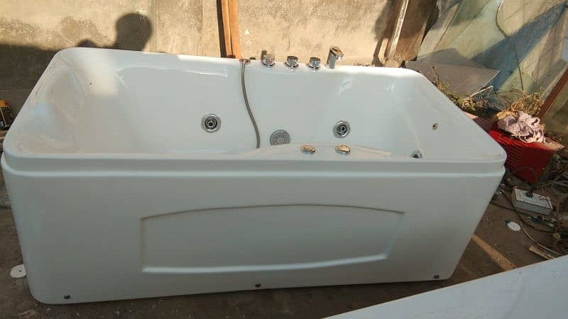 Bath tub /Jacuuzi in any colour // Pvc vanity/Jacuzzi/ Concealed tank 13