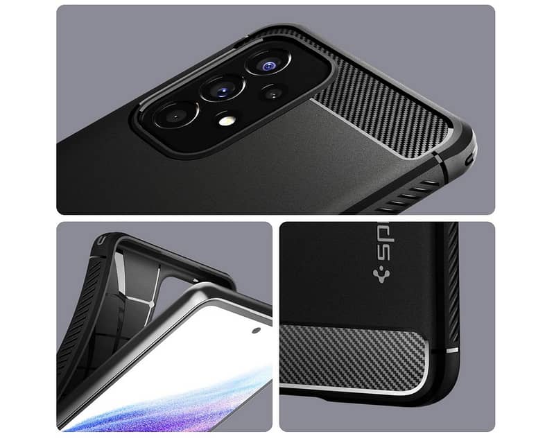 Spigen Rugged Armor Shockproof Back Case for Samsung Galaxy A53 5G 4