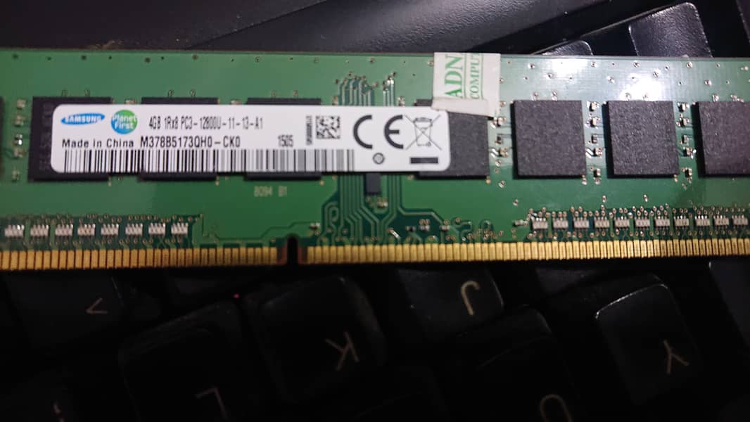 DDR3 RAM 4gb  ایک ریم فری 3