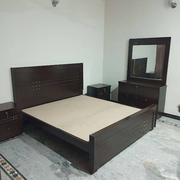 king size bed 24000 with sed tables 32000 with dressing 48000 3