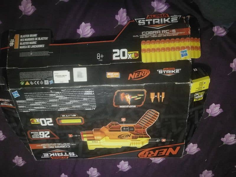 nerf cobra rc6 blaster 0