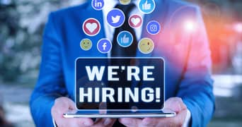Hiring Social Media Manager Male Age must be (16 to 19 Years)