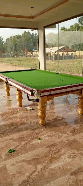 All Type Of Game Snooker / Pool/ Table Tennis / Foosball Game / Dabbo 12