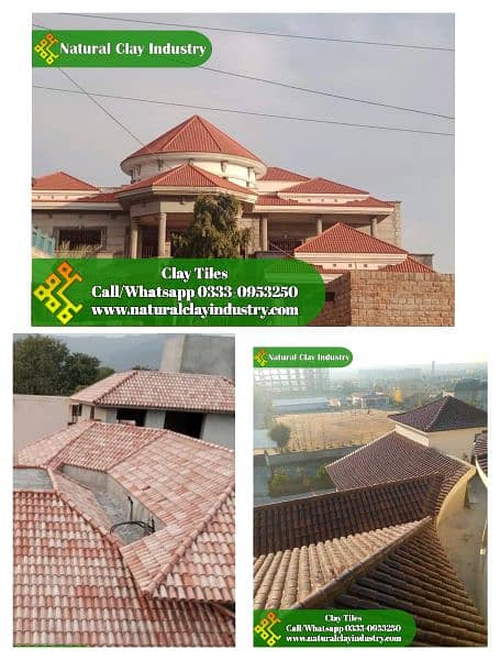 Clay roof tiles, Khaprail, Gutka tiles 7
