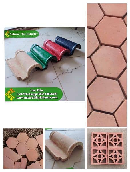 Clay roof tiles, Khaprail, Gutka tiles 12