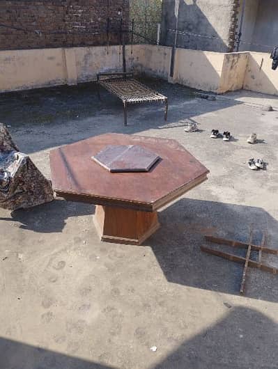 wooden table buffet table dining table without chairs only table