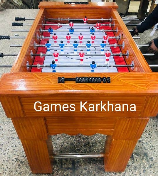 Pure wooden Hand Football table Foosball Game Badawa Bawa gut firki 1