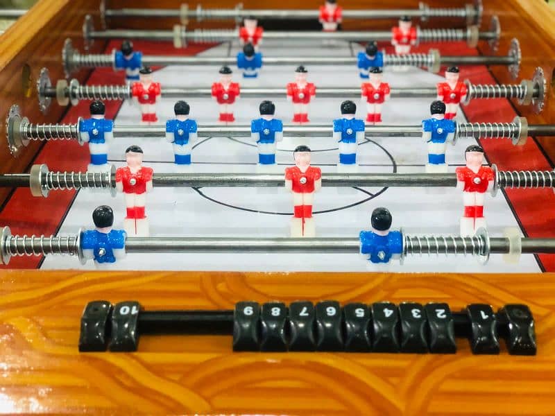 Pure wooden Hand Football table Foosball Game Badawa Bawa gut firki 2