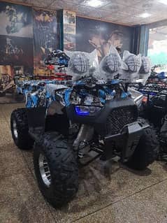 two seat Big size quad 4 wheels 124cc delivery all Pakistan