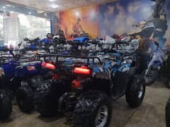 two seat Big size quad 4 wheels 124cc delivery all Pakistan