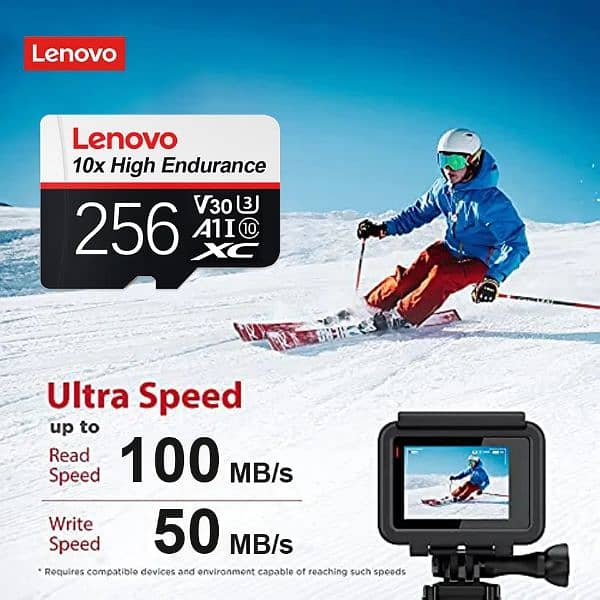 Lenovo 128GB 1TB 512GB 256GB A2 U3 Micro TF SD Card 128GB High Speed 1