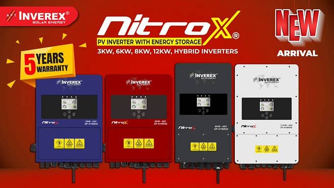 UPS - INVEREX NITROX 12KW SOLAR Hybrid INVERTER 0