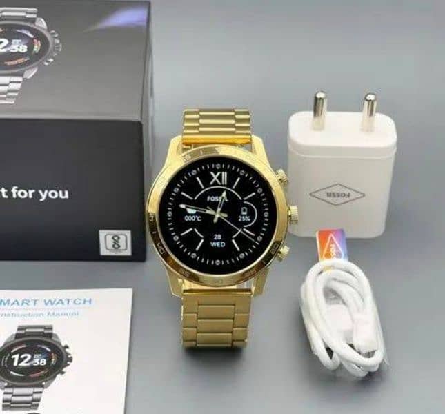 Fossil generation 6 Smartwatch. Deliver in pakistan. Cash on delivery. 1