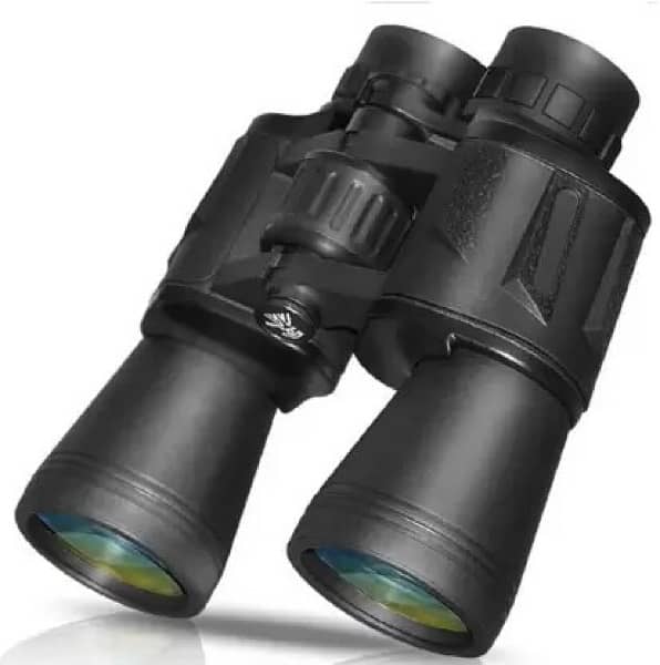 Binoculars (20X50, Black) 168FT AT 1000 YDS 0