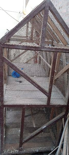 Cage Wooden(Shesham)  good condition for sale 2