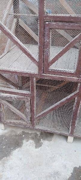 Cage Wooden(Shesham)  good condition for sale 6