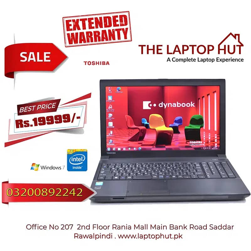 Toshiba | 6th Gen i7 Just Rs. 49999/- ( 3 Month Warranty ) 7