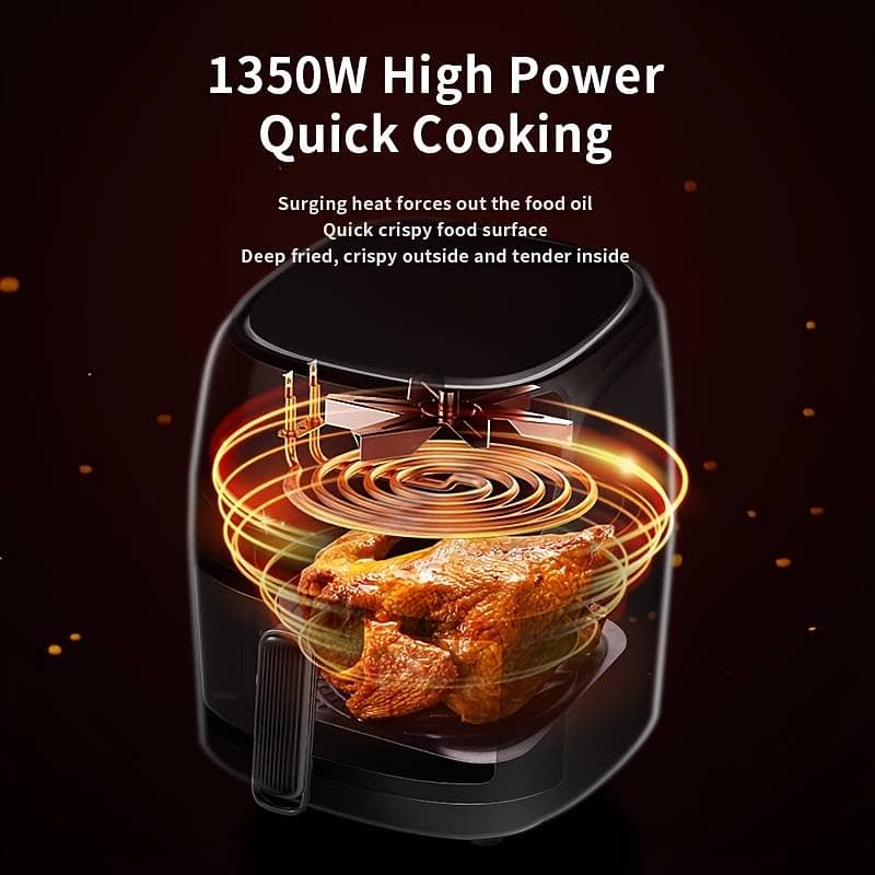 Silver Crest Air Fryer Oven Digital Display- with Touchscreen 8 LETER 2
