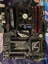 AMD FX 8320, MSI 970 A PRO CARBON MOTHERBOARD 0