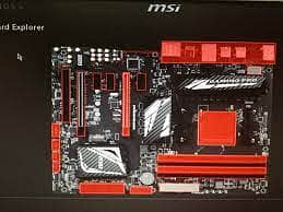 AMD FX 8320, MSI 970 A PRO CARBON MOTHERBOARD 4
