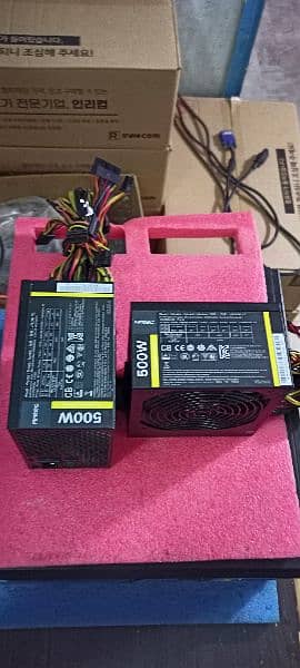 500w 80plus power supply branded 4