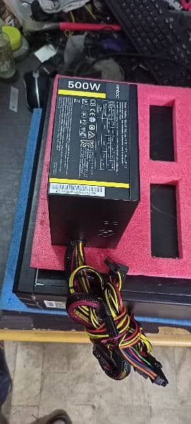 500w 80plus power supply branded 6