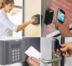 finger+card+password lock/ access control system/ electric lock system