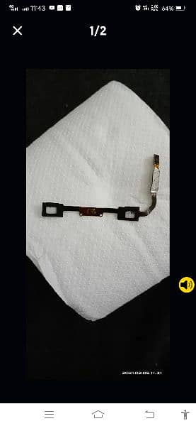 Samsung S4 Home back button flex cable strip 0