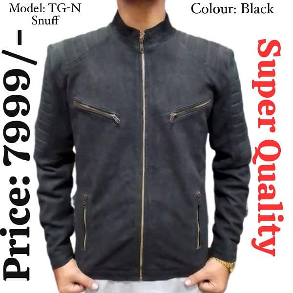 Man & Woman Fashion Leather Jacket,Wallet,Bags, Belt, Original Leather 16