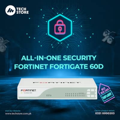 Fortinet/FortiGate-60D/Next/Generation Firewall  (USED)