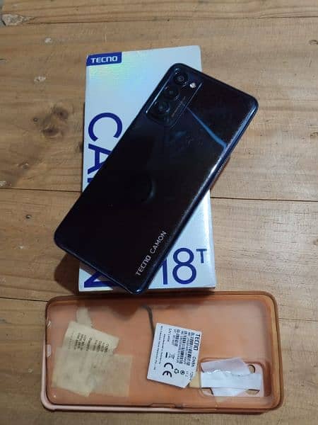 Tecno camon 18t 4+3/128 pta approved 10/10 urjent sale 2