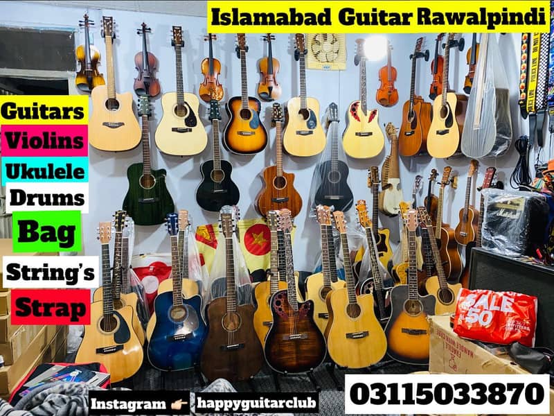 Guitars violin ukuleles musical instruments 4