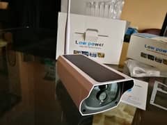 Solar Battery powered CCTV camera - New - 128GB -Wifi/cloud