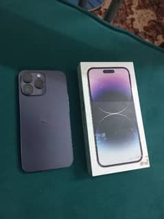 I Phone 14 pro Max, deep purple, 256 GB: non PTA
