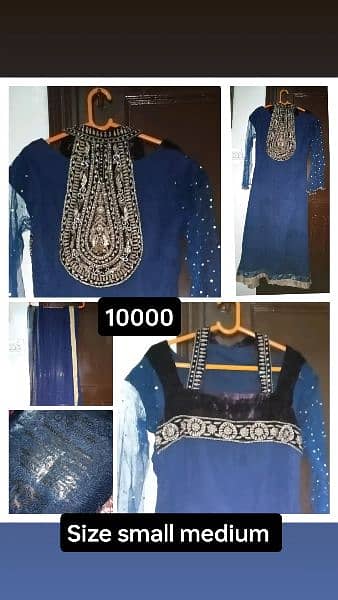 Women Embroidered Dress Girl Party Wears Maxi Barat | Mehendi | Bridal 15