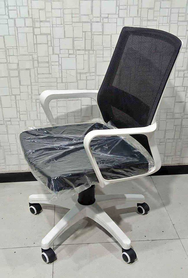 Medium Back Mesh Chair|Office Chair|Staff Chair 1