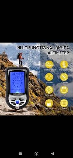 FR500 Multifunction Outdoor Altimeter - Barometer, Compass, The