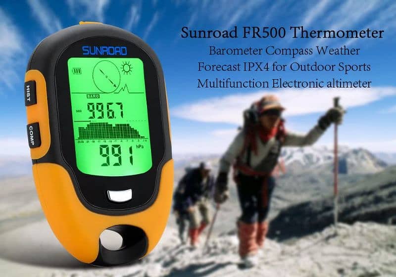 8 in 1 Electronic Digital Multifunction LCD Compass Altimeter Barome 5