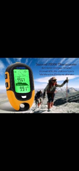 8 in 1 Electronic Digital Multifunction LCD Compass Altimeter Barome 8